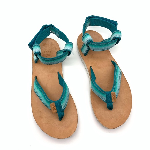 Teva Shoes - Teva Original Ombré Deep Teal Sandals